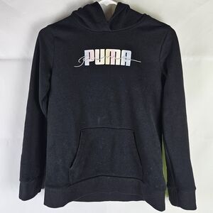 Vintage Puma Pullover Hoodie Size L Sporty VTG Y2K Gorpcore Grunge Preppy Gym